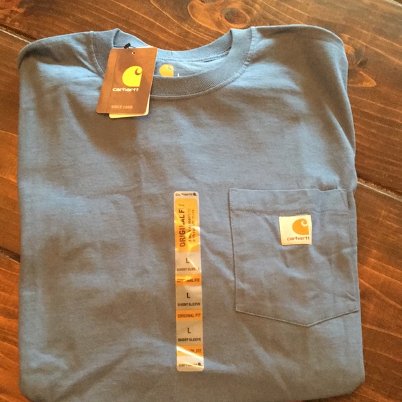 Carhartt Other - Nwt men’s blue Carhartt shirt